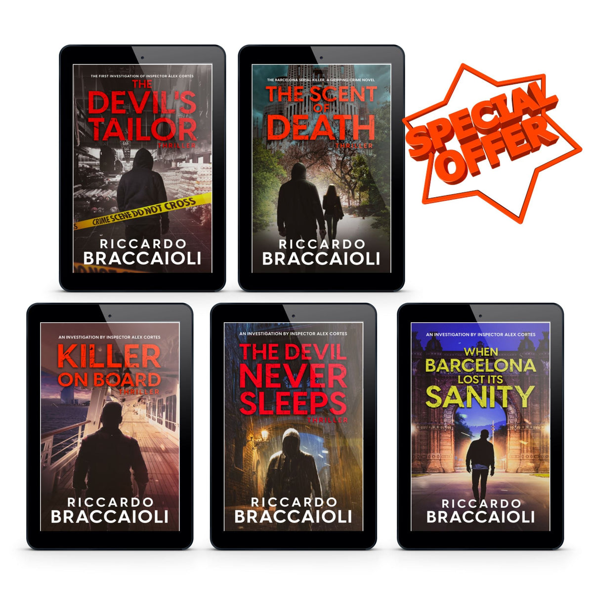 Inspector Alex Cortes eBooks 1-5 (EBOOK BUNDLE)