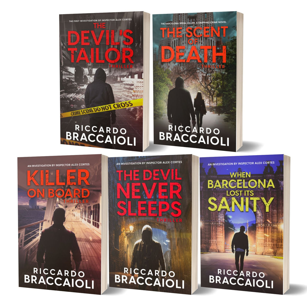 Inspector Alex Cortes Series — 5 Book Bundle