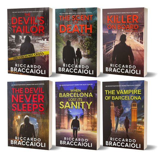Inspector Alex Cortes Series — 6 Book Bundle (PAPERBACKS 1-6)